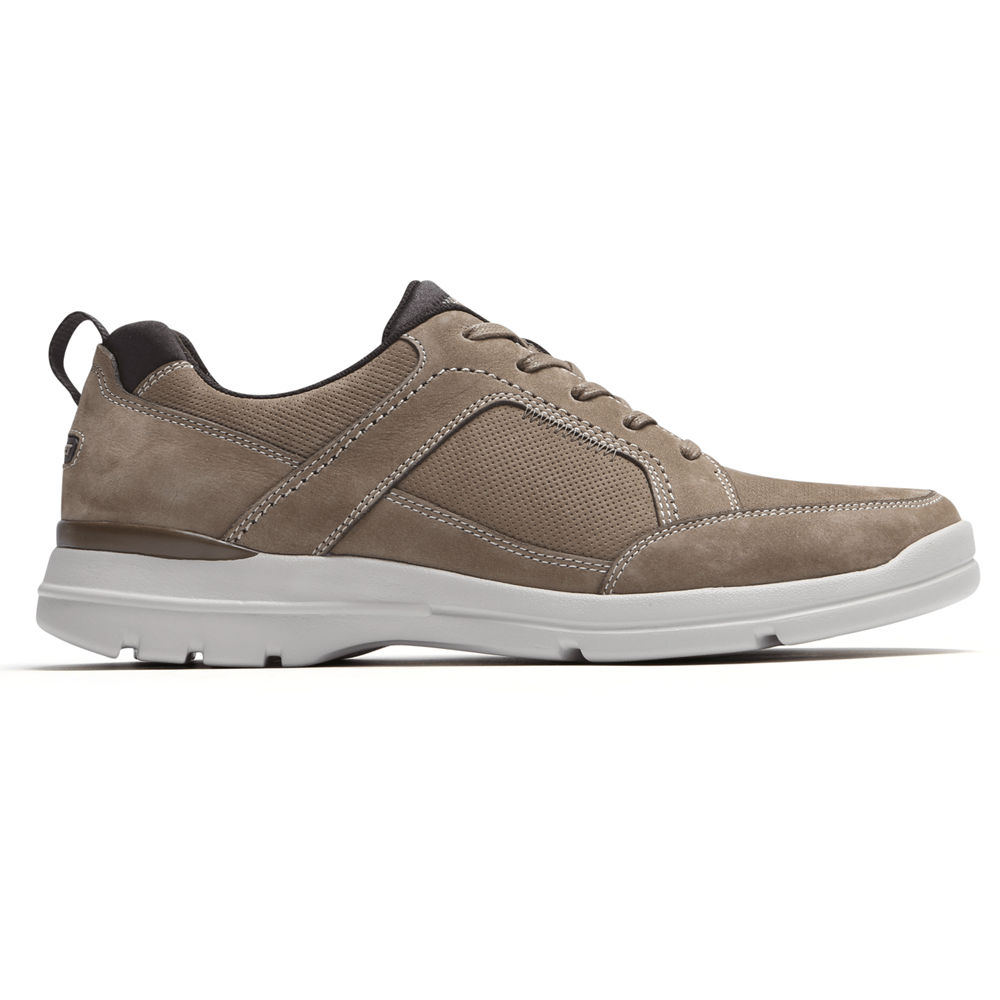 Rockport Singapore Mens Sneakers - City Edge Lace-Up Grey - IC4032698